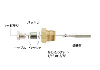 サーモスタット低温域 0~40℃ サーモスタット低温域 0~40℃